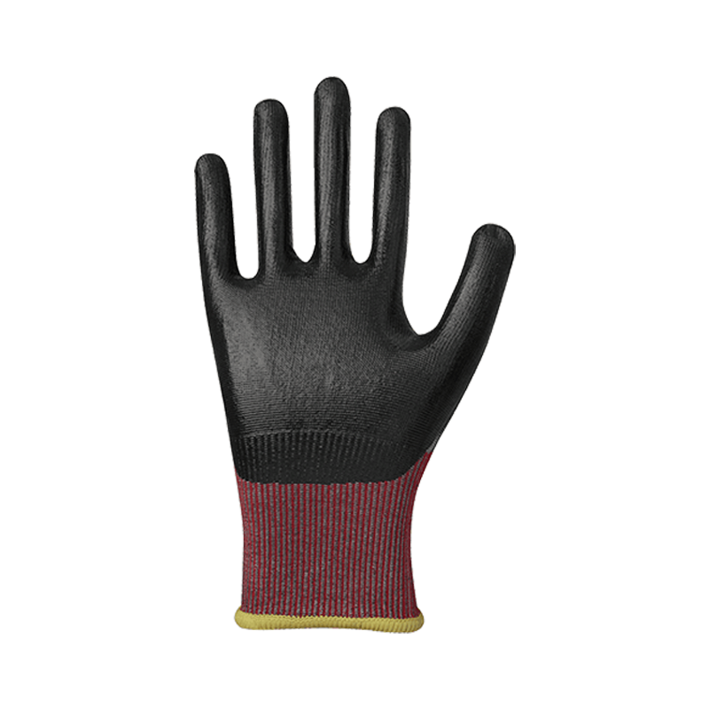 18G high strong HPPE fiber liner with sandy nitrile coating