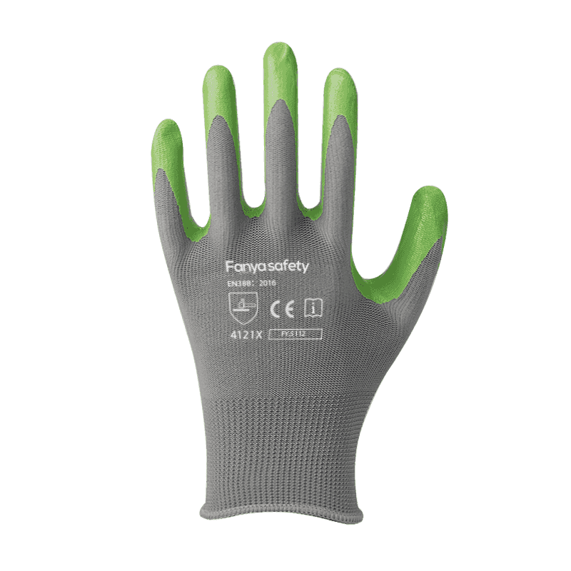 13G polyester liner with nitrile coating