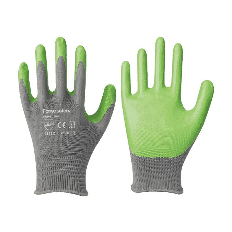 13G polyester liner with nitrile coating