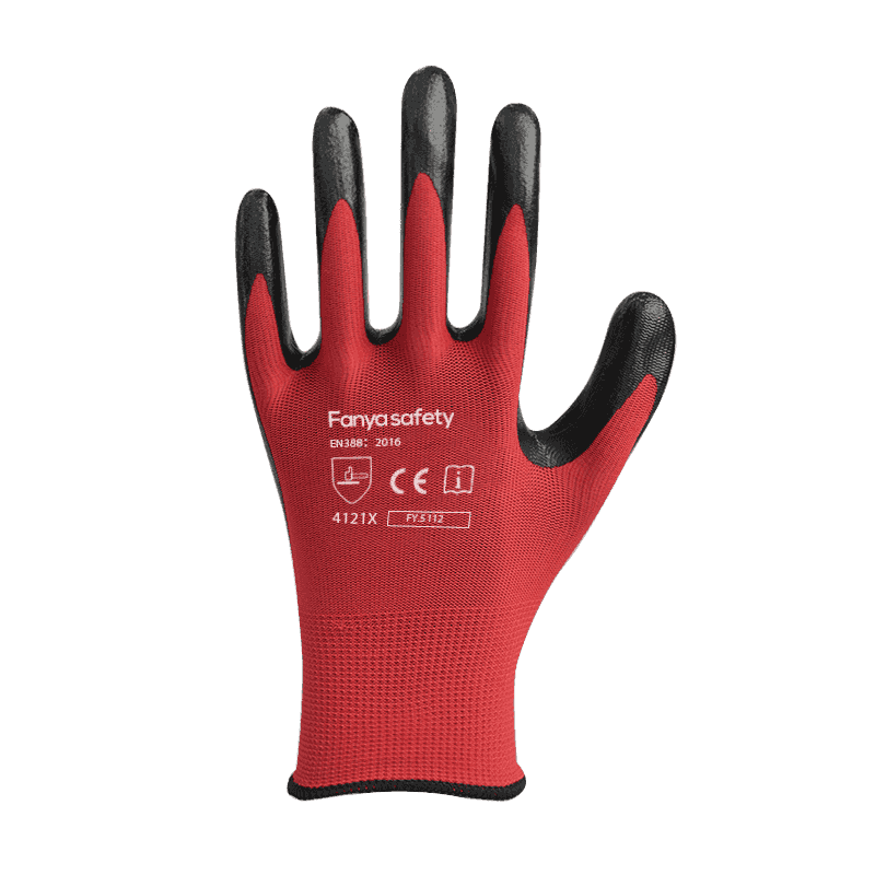 13G polyester liner with nitrile coating