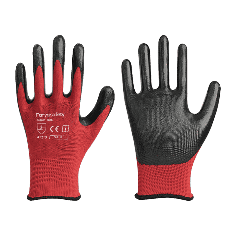 13G polyester liner with nitrile coating