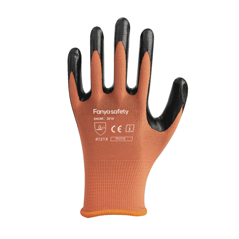 13G polyester liner with nitrile coating