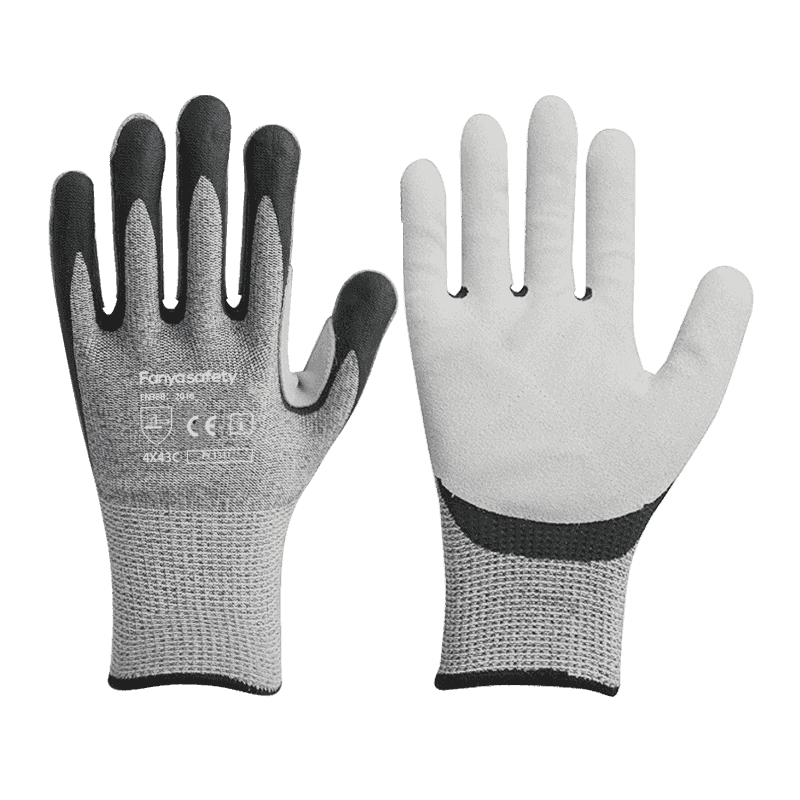 13G HPPE  fiber liner sewing cow leather