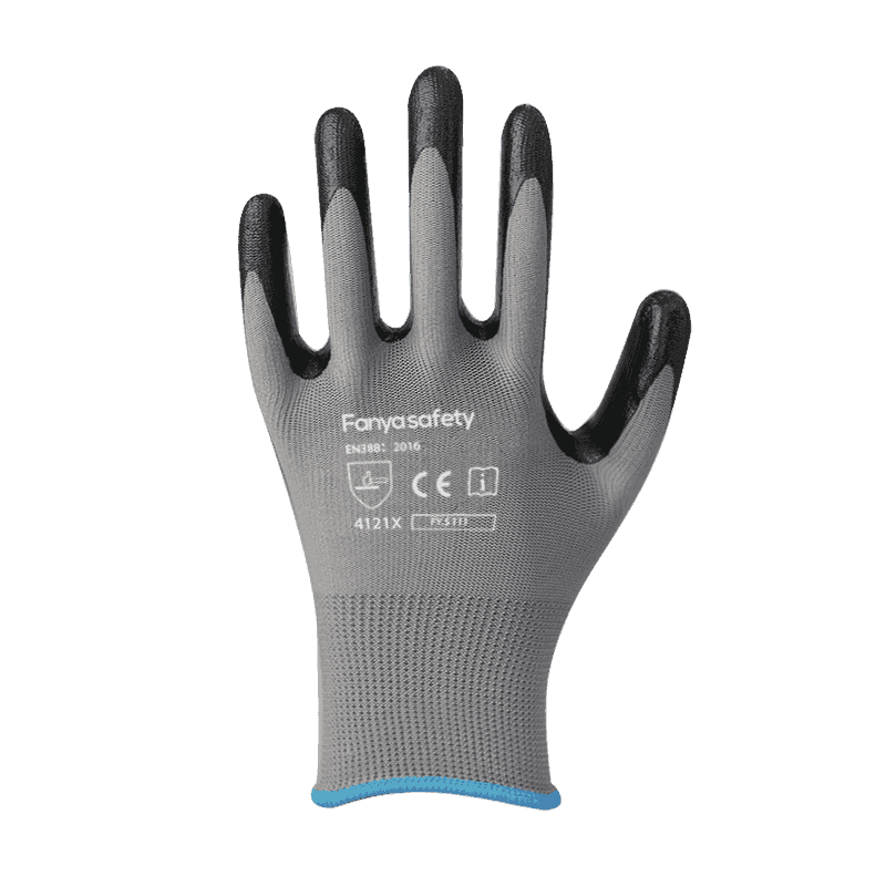 13G polyester liner with nitrile coating