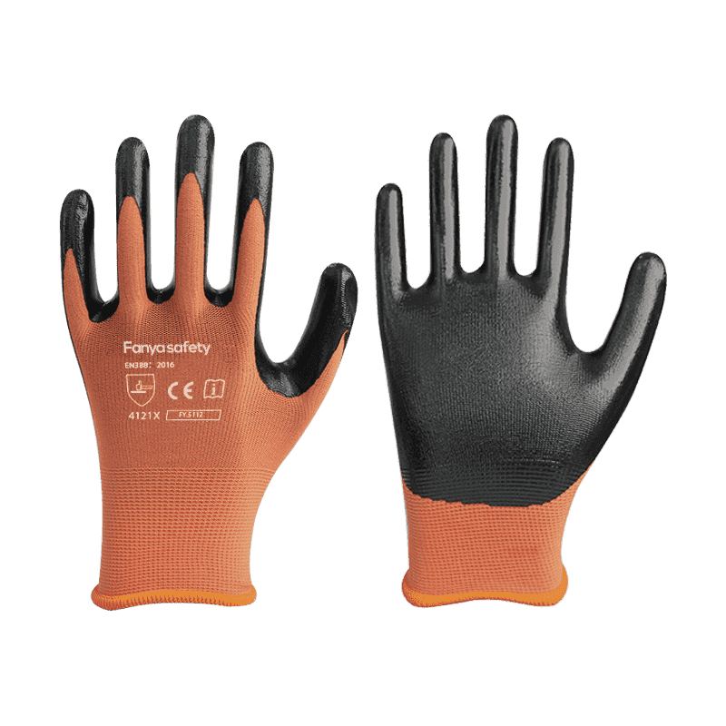 13G polyester liner with nitrile coating